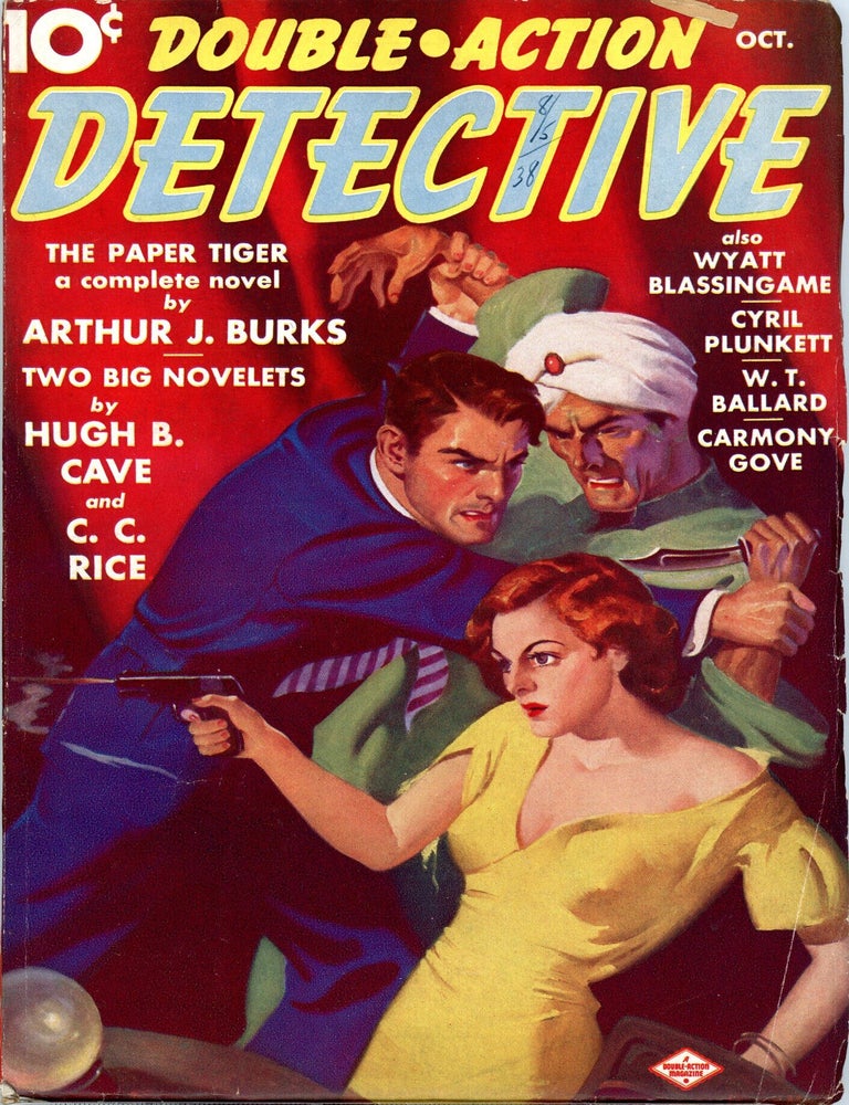 DOUBLE-ACTION DETECTIVE. DOUBLE-ACTION DETECTIVE. October 1938., Volume 1.