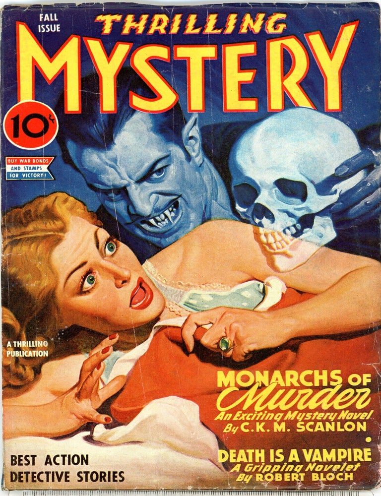THRILLING MYSTERY. THRILLING MYSTERY. Fall 1944., Volume 22.