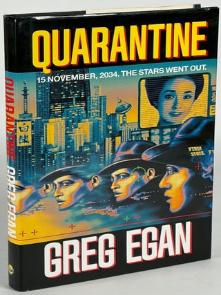 Item #35449 QUARANTINE. Greg Egan