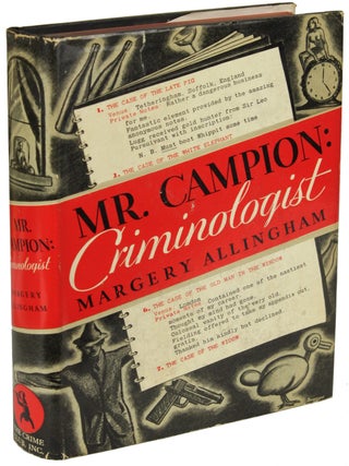 Item #36143 MR. CAMPION CRIMINOLOGIST ... SEVEN IMPORTANT EPISODES FROM THE CASE BOOK OF ALBERT...