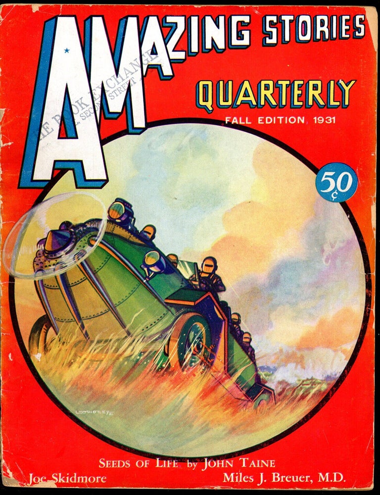 AMAZING STORIES QUARTERLY. AMAZING STORIES QUARTERLY. Fall 1931., Volume.