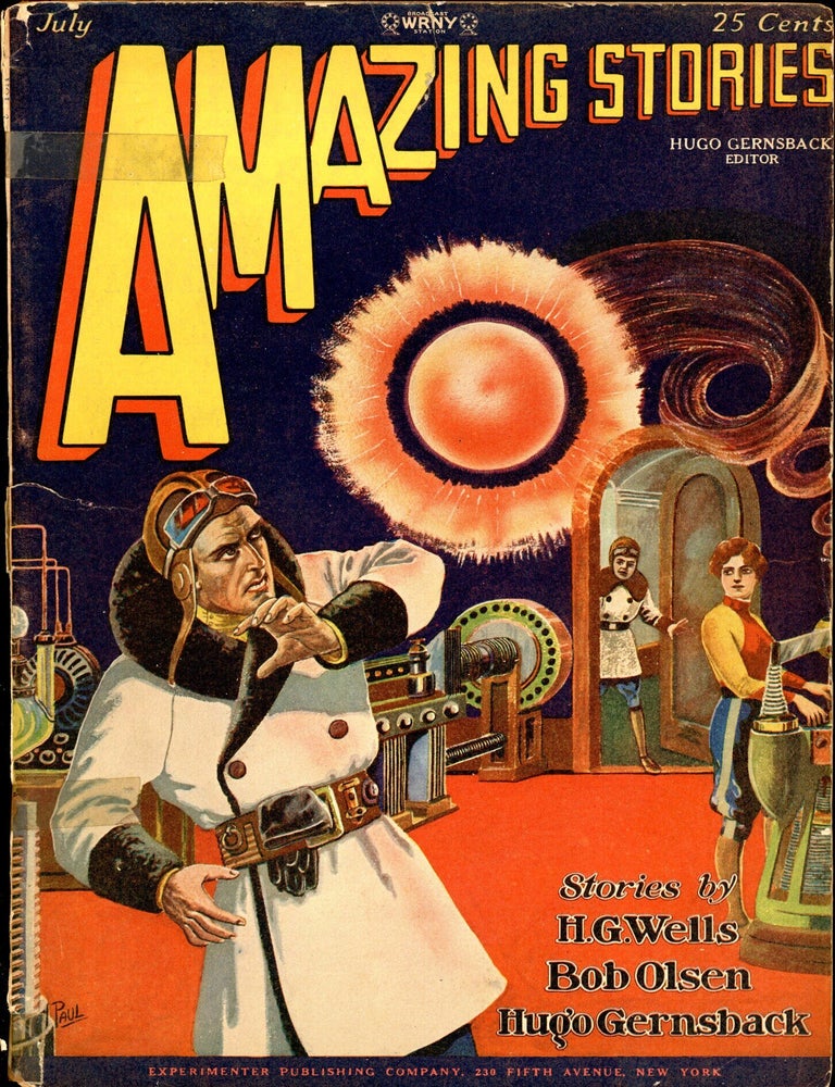 AMAZING STORIES. AMAZING STORIES. July 1928., Volume 3.