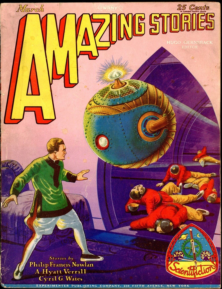 AMAZING STORIES. BUCK ROGERS, AMAZING STORIES. March 1929.