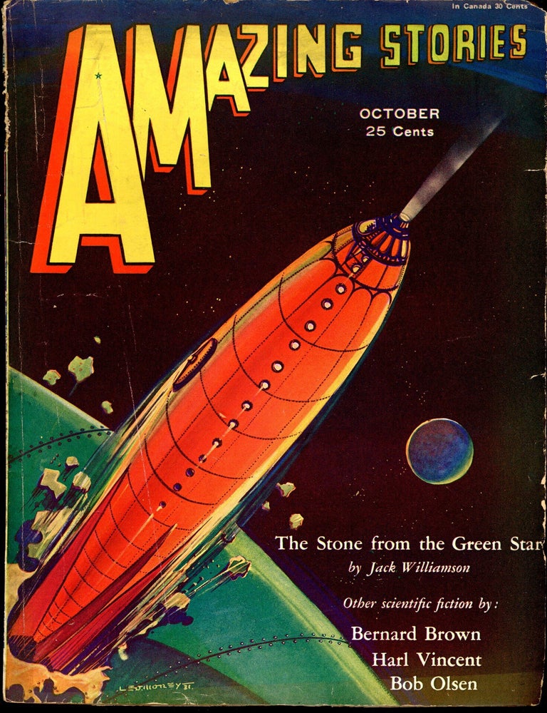 AMAZING STORIES. 1931 AMAZING STORIES. October, Volume 6.