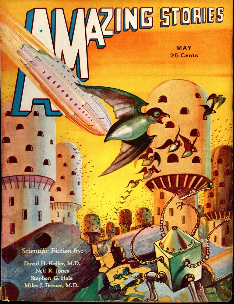 AMAZING STORIES. AMAZING STORIES. May 1932., Volume 7.