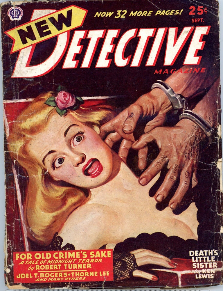 NEW DETECTIVE MAGAZINE. 1946 NEW DETECTIVE MAGAZINE. September, Volume.