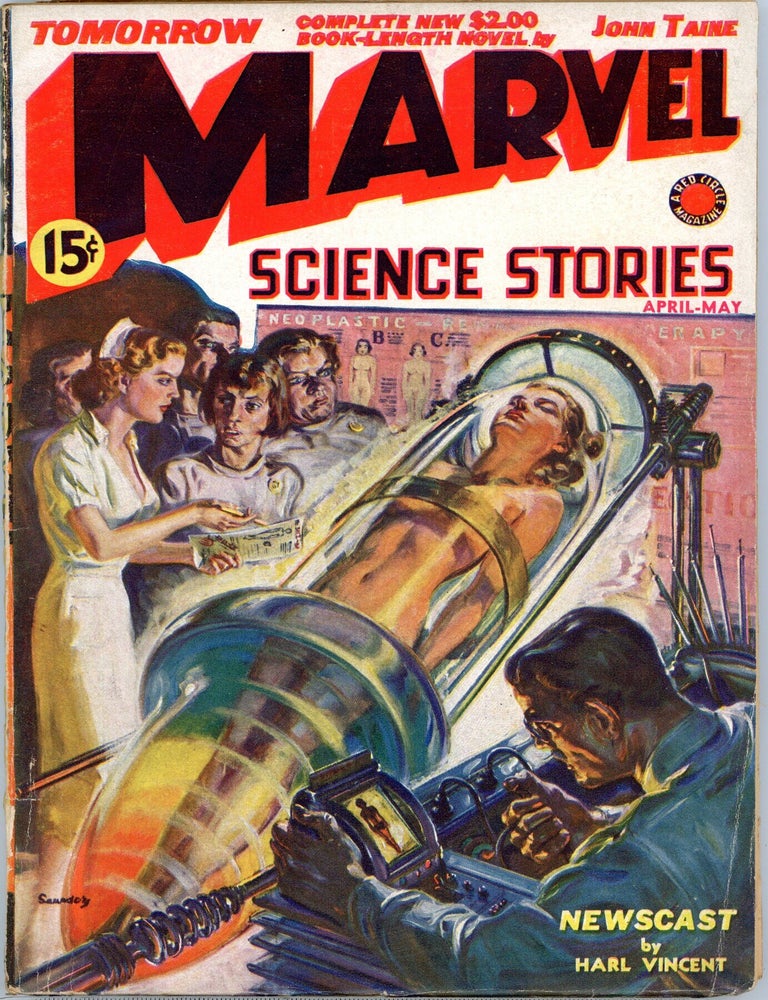 MARVEL SCIENCE STORIES. MARVEL SCIENCE STORIES. April-May 1939., Volume.