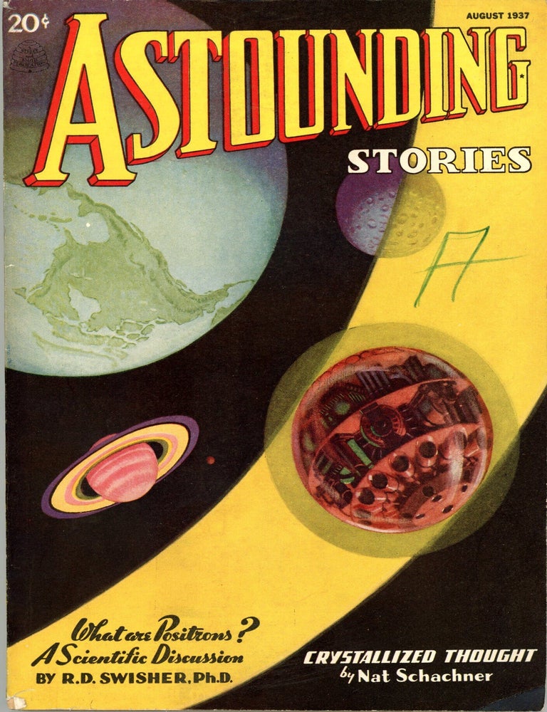 ASTOUNDING STORIES. ASTOUNDING STORIES. August 1937., Volume 19.