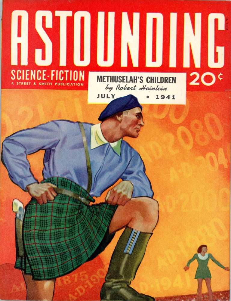 ASTOUNDING SCIENCE FICTION. Robert A. Heinlein, ASTOUNDING SCIENCE FICTION.