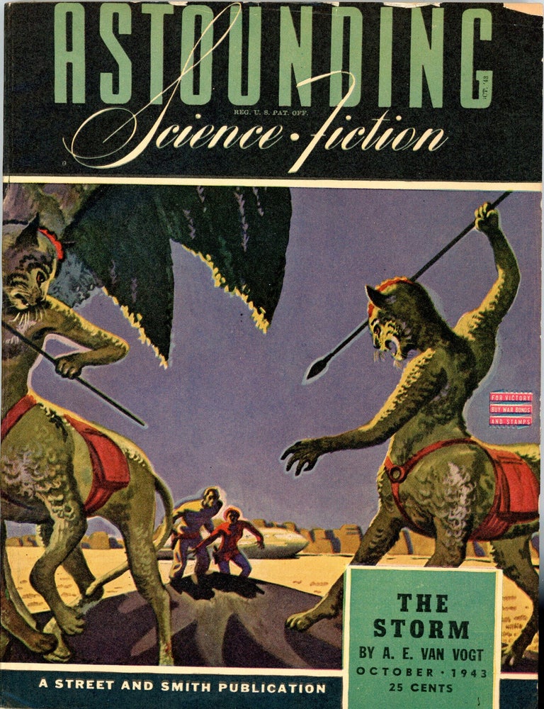ASTOUNDING SCIENCE FICTION. ASTOUNDING SCIENCE FICTION. October 1943., Volume.