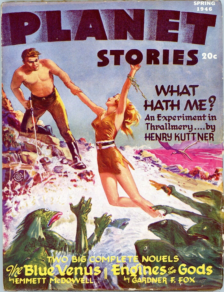 PLANET STORIES. RAY BRADBURY, PLANET STORIES. Spring 1946.
