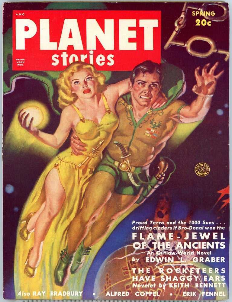 PLANET STORIES. RAY BRADBURY, PLANET STORIES. Spring 1950.