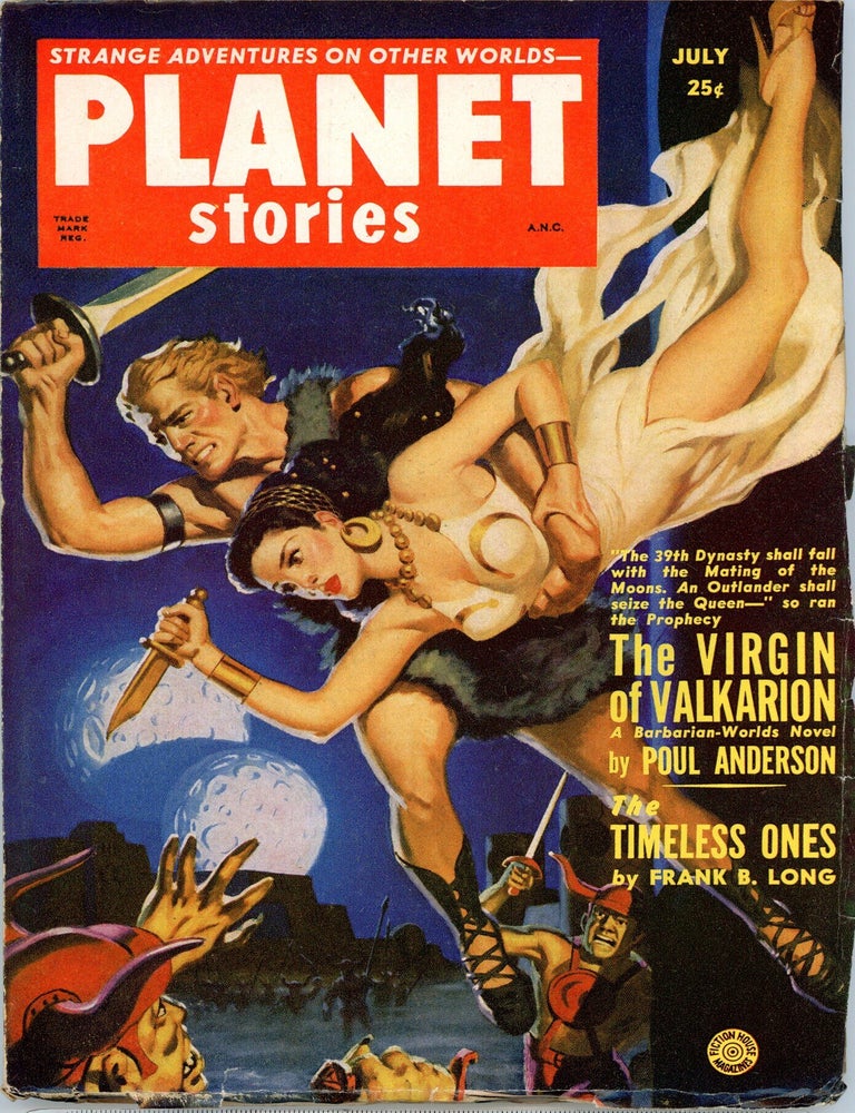 PLANET STORIES. JACK VANCE, PLANET STORIES. July 1951.
