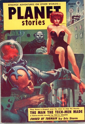 Item #36821 PLANET STORIES. ed PLANET STORIES. March 1954. . Jack O'Sullivan, Number 5 Volume 6