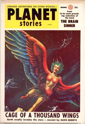 Item #36826 PLANET STORIES. ed PLANET STORIES. Spring 1955. . Jack O'Sullivan, Number 10 Volume 6