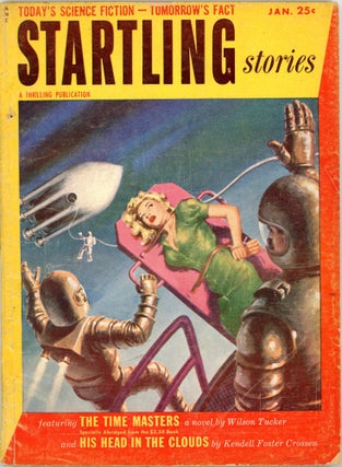 Item #36828 STARTLING STORIES. PHILIP K. DICK, STARTLING STORIES. January 1954. . Samuel Mines,...