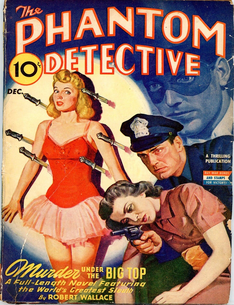 Item #36834 THE PHANTOM DETECTIVE. THE PHANTOM DETECTIVE. December 1943, No. 2 Volume 41.