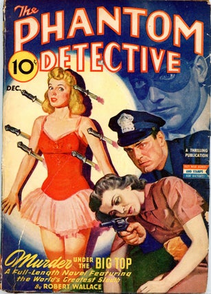 Item #36834 THE PHANTOM DETECTIVE. THE PHANTOM DETECTIVE. December 1943, No. 2 Volume 41