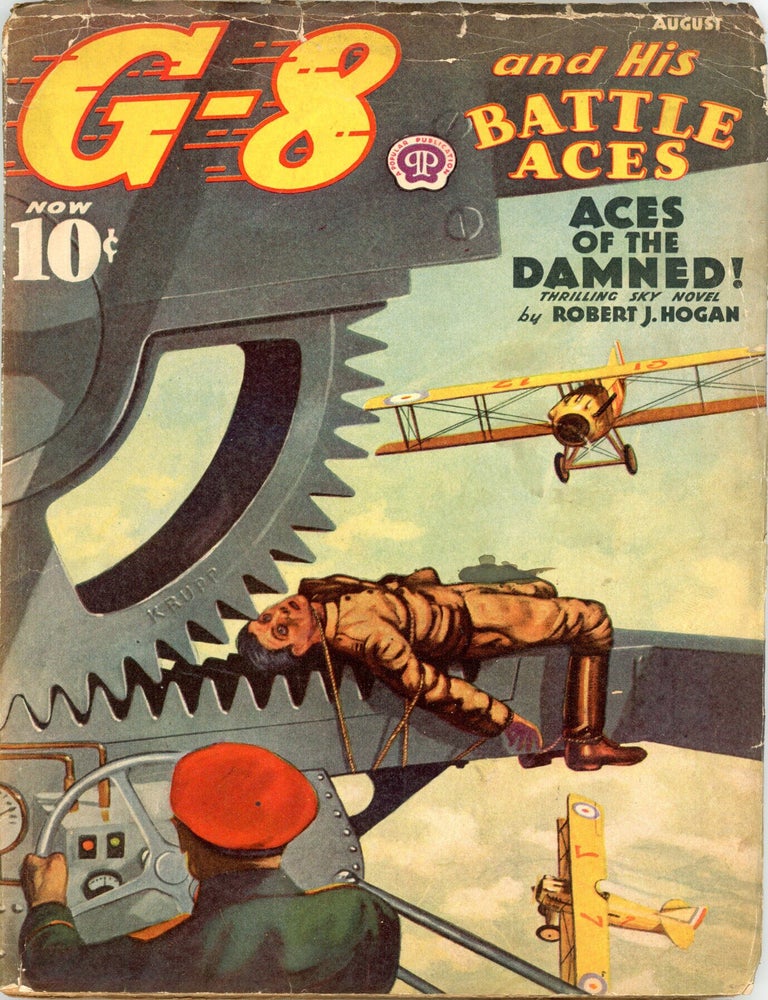 Item #36835 G-8 and HIS BATTLE ACES. G-8, HIS BATTLE ACES. August 1938, No. 3 Volume 15.