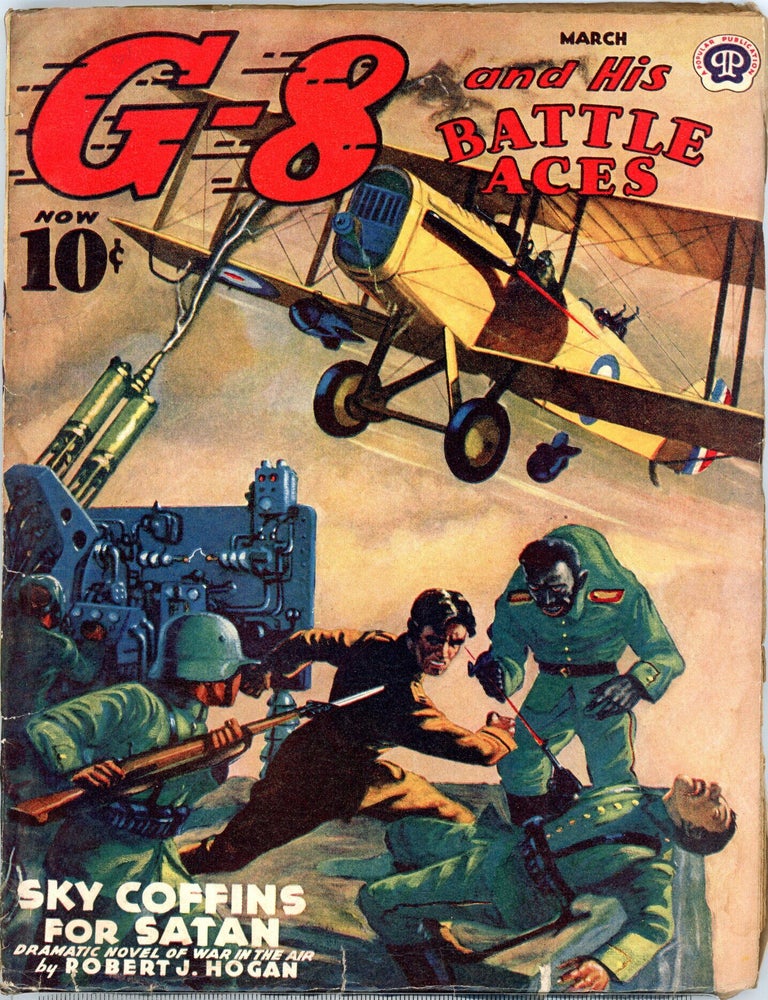 Item #36839 G-8 and HIS BATTLE ACES. G-8, HIS BATTLE ACES. March 1940, No. 2 Volume 20.