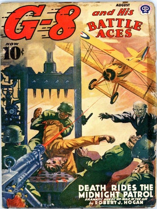 Item #36841 G-8 and HIS BATTLE ACES. G-8, HIS BATTLE ACES. August 1940, No. 3 Volume 21