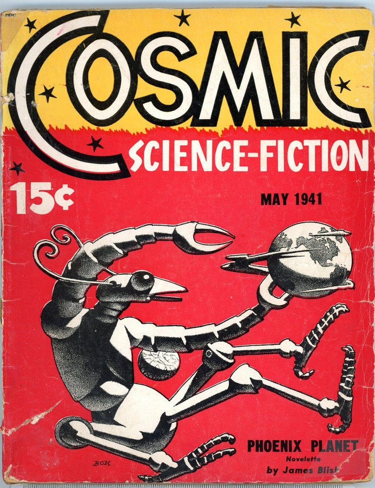 Item #36843 COSMIC STORIES. COSMIC STORIES. May 1941 ., Donald A. Wollheim, number 2 volume 1.