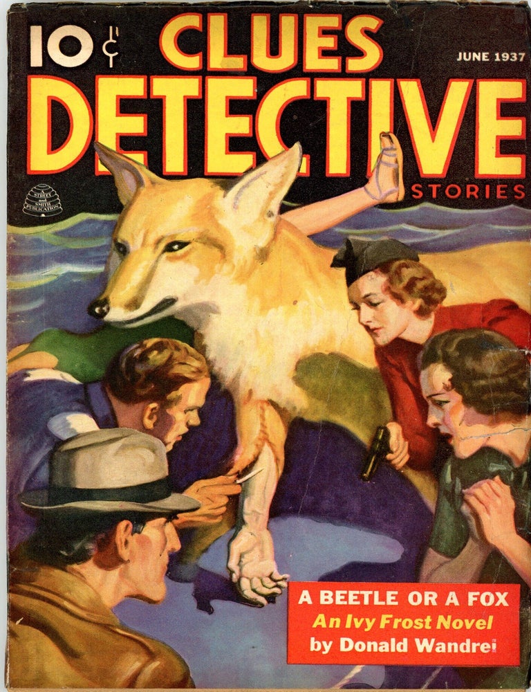 Item #36887 CLUES. 1937. . F. Orlin Tremaine CLUES: DETECTIVE STORIES. June, No. 1 Volume 38.