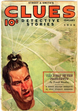 Item #36894 CLUES. Erle Stanley Gardner, 1939. . Anthony Rud CLUES: DETECTIVE STORIES. January,...