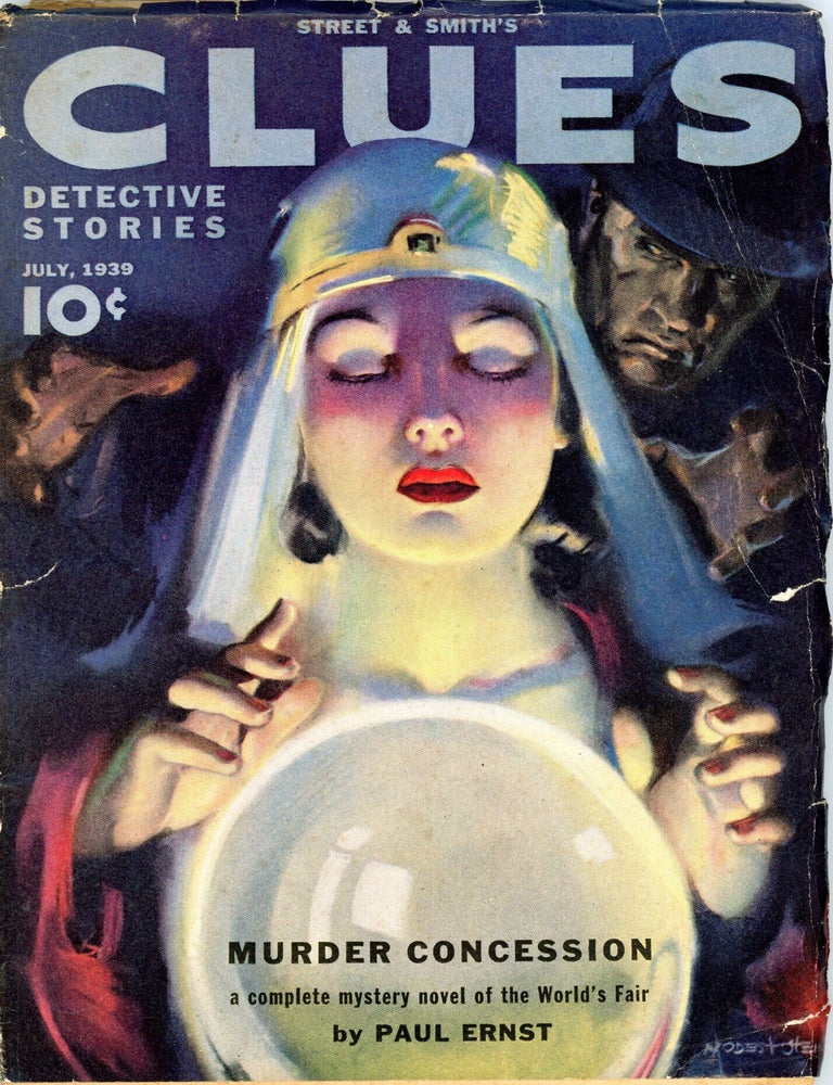 Item #36901 CLUES. 1939. . Anthony Rud CLUES: DETECTIVE STORIES. July, No. 2 Volume 42.