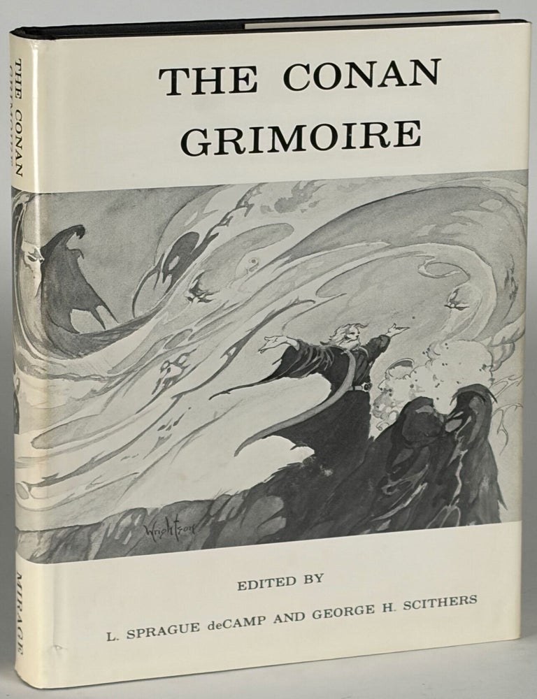 Item #37177 THE CONAN GRIMOIRE. Robert E. Howard, L. Sprague De Camp, George H. Scithers.