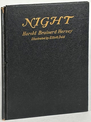 Item #37188 NIGHT. Harold Brainerd Hersey