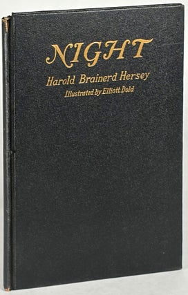 Item #37188 NIGHT. Harold Brainerd Hersey