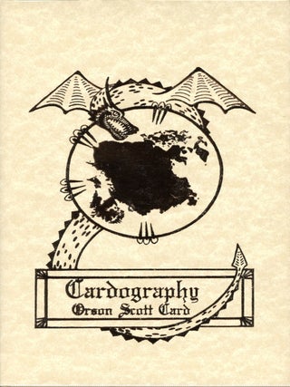 Item #4209 CARDOGRAPHY. Orson Scott Card