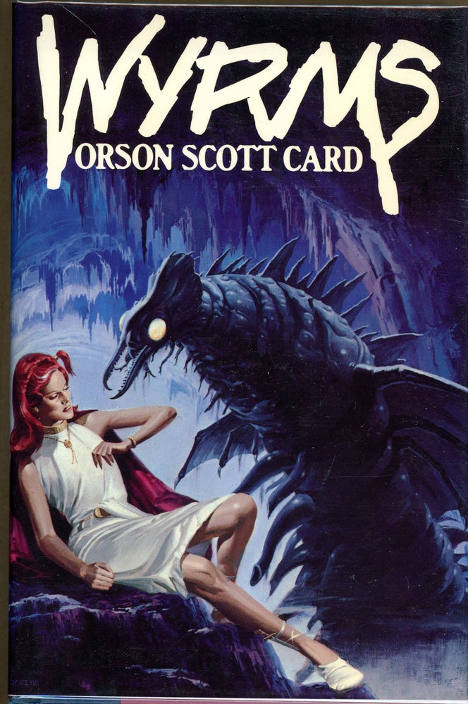 Item #4414 WYRMS. Orson Scott Card.