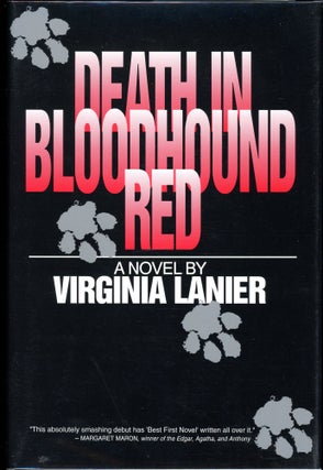 Item #4633 DEATH IN BLOODHOUND RED. Virginia Lanier