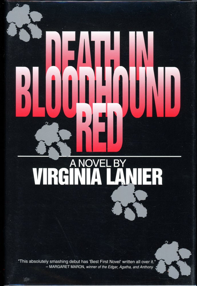 Item #4633 DEATH IN BLOODHOUND RED. Virginia Lanier.