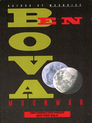 Item #5100 MOONWAR. Ben Bova