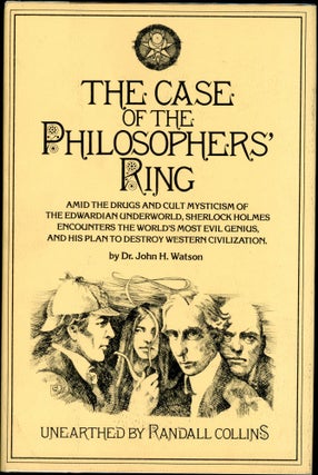 Item #5214 THE CASE OF THE PHILOSOPHERS' RING. Randall Collins