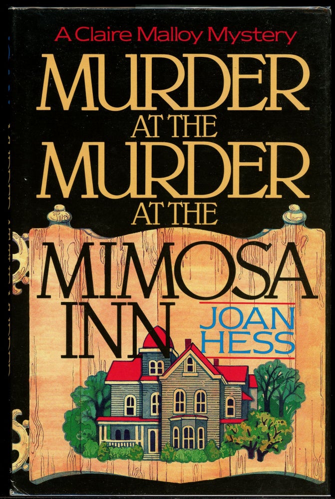 Item #5273 MURDER AT THE AT THE MURDER AT THE MIMOSA INN. Joan Hess.