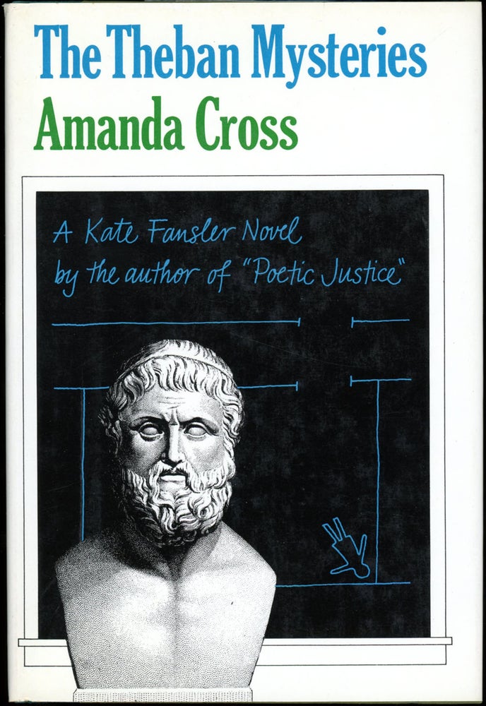 Item #5367 THE THEBAN MYSTERIES. Amanda Cross, Carolyn G. Heilbrun.
