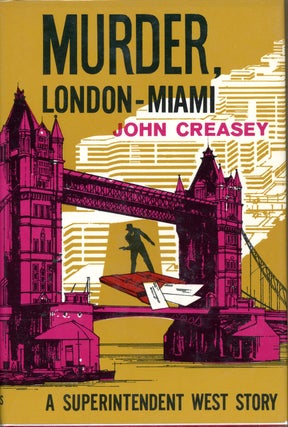 Item #5408 MURDER, LONDON-MIAMI. John Creasey