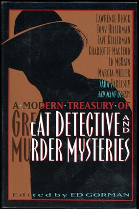 Item #5819 A MODERN TREASURY OF GREAT DETECTIVE AND MURDER MYSTERIES. Ed Gorman