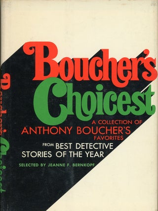 Item #5828 BOUCHER'S CHOICEST. Jeanne F. Bernkopf