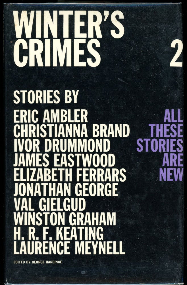 WINTER'S CRIMES 2. George Hardinge.