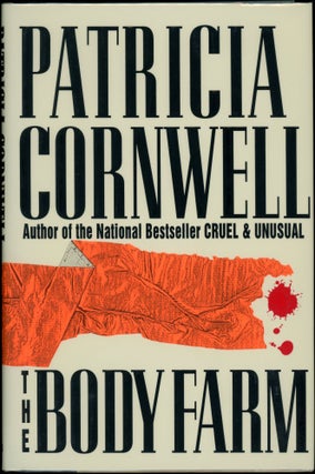 Item #6276 THE BODY FARM. Patricia D. Cornwell