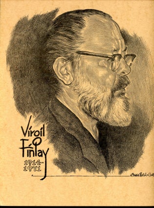 Item #6431 VIRGIL FINLAY...A PORTFOLIO OF HIS UNPUBLISHED ILLUSTRATIONS. Virgil Finlay