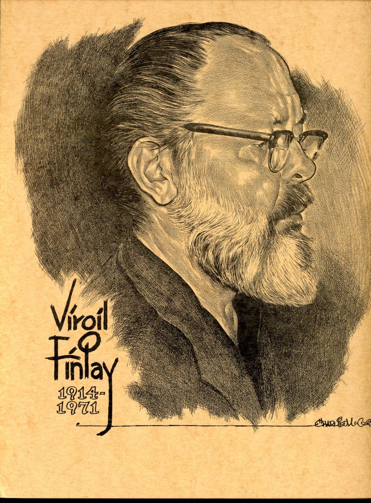 Item #6431 VIRGIL FINLAY...A PORTFOLIO OF HIS UNPUBLISHED ILLUSTRATIONS. Virgil Finlay.