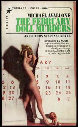 Item #6635 THE FEBRUARY DOLL MURDERS. Michael Avallone