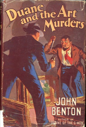 Item #6788 DUANE AND THE ART MURDERS. John Benton, Thomas Albert Curry