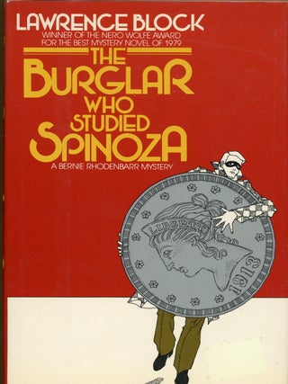 Item #6893 THE BURGLAR WHO STUDIED SPINOZA. Lawrence Block